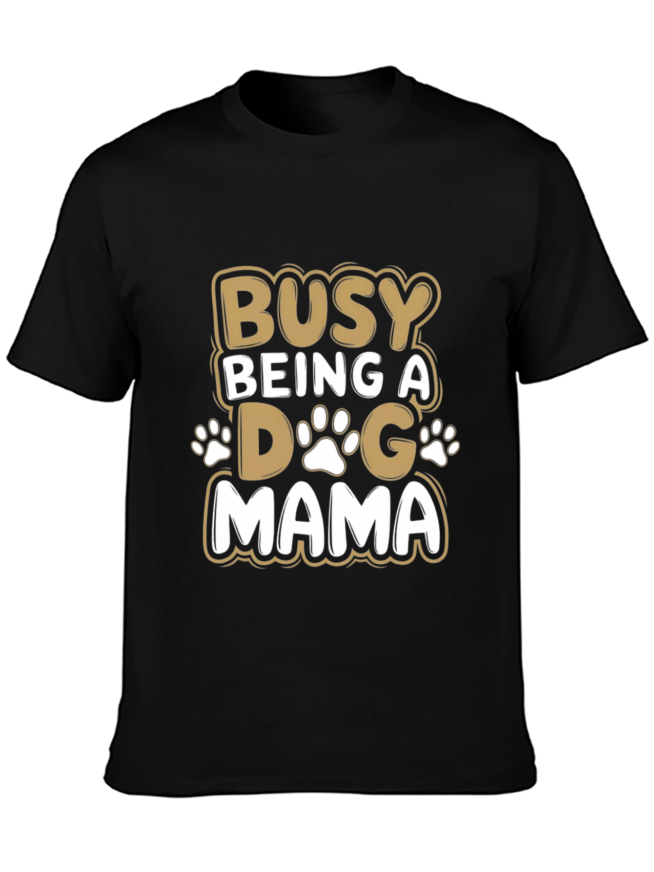 Dog Mama Graphic Tee -  Casual Comfort