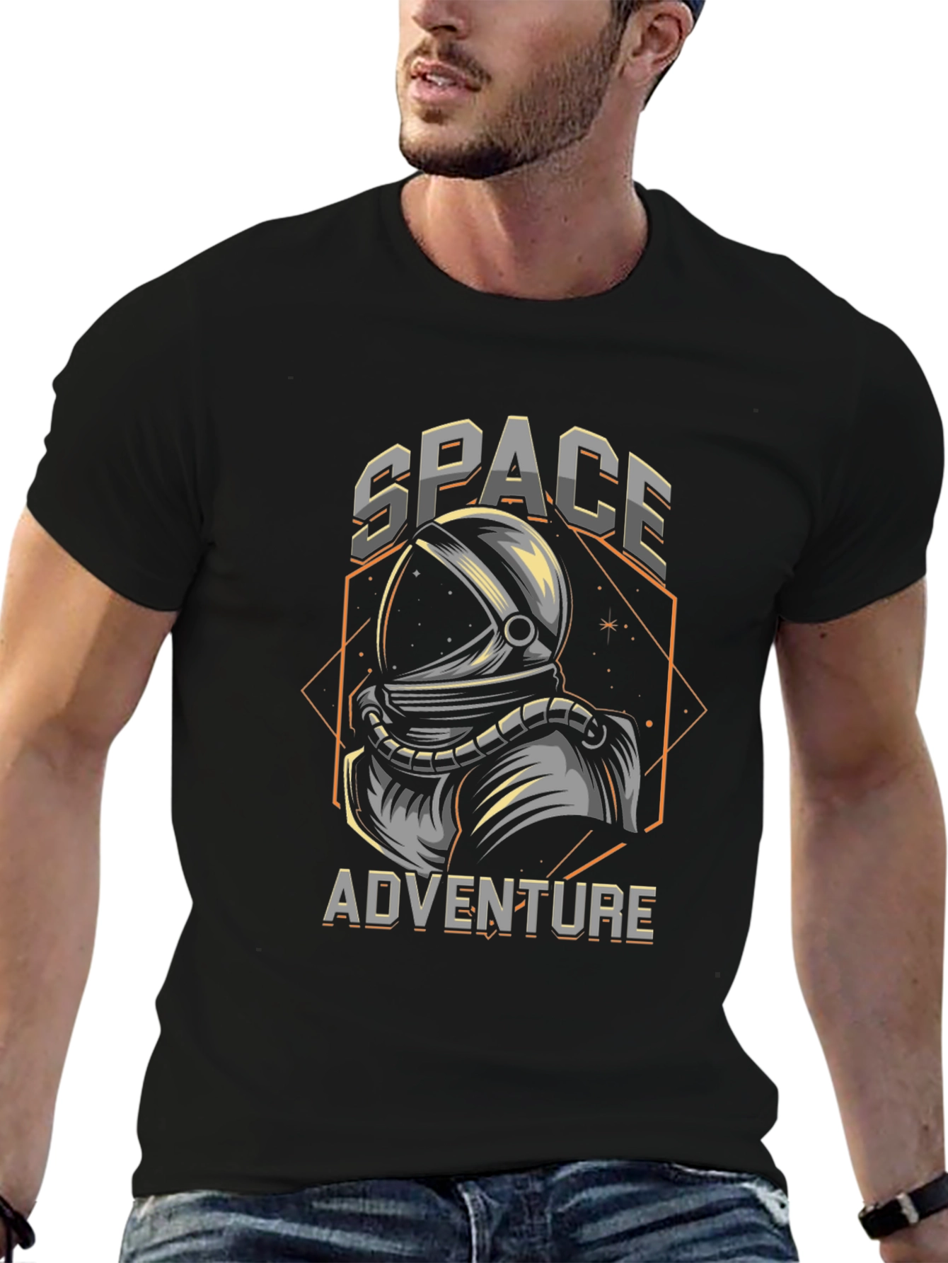 Space Adventure Graphic T-Shirt