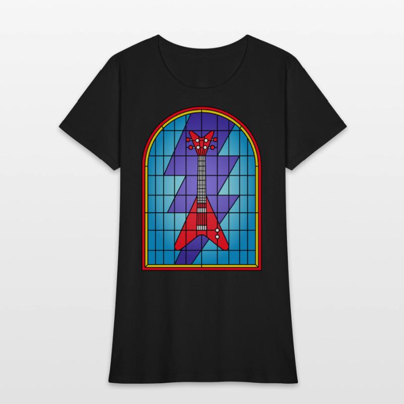 Stained Glass Art Electric Guitar