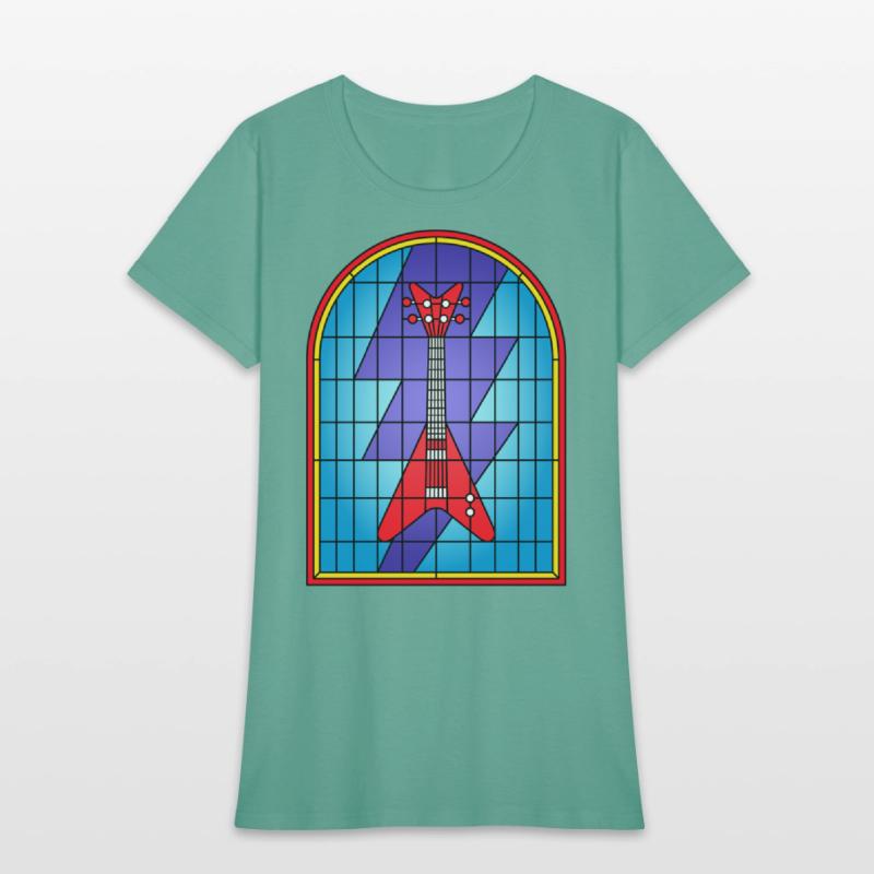 Stained Glass Art Electric Guitar