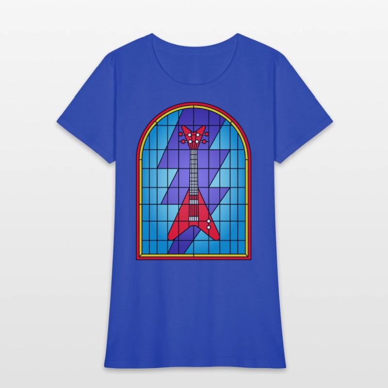 Stained Glass Art Electric Guitar