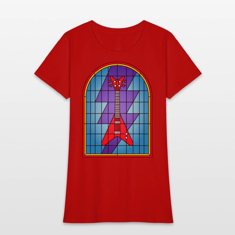 Stained Glass Art Electric Guitar