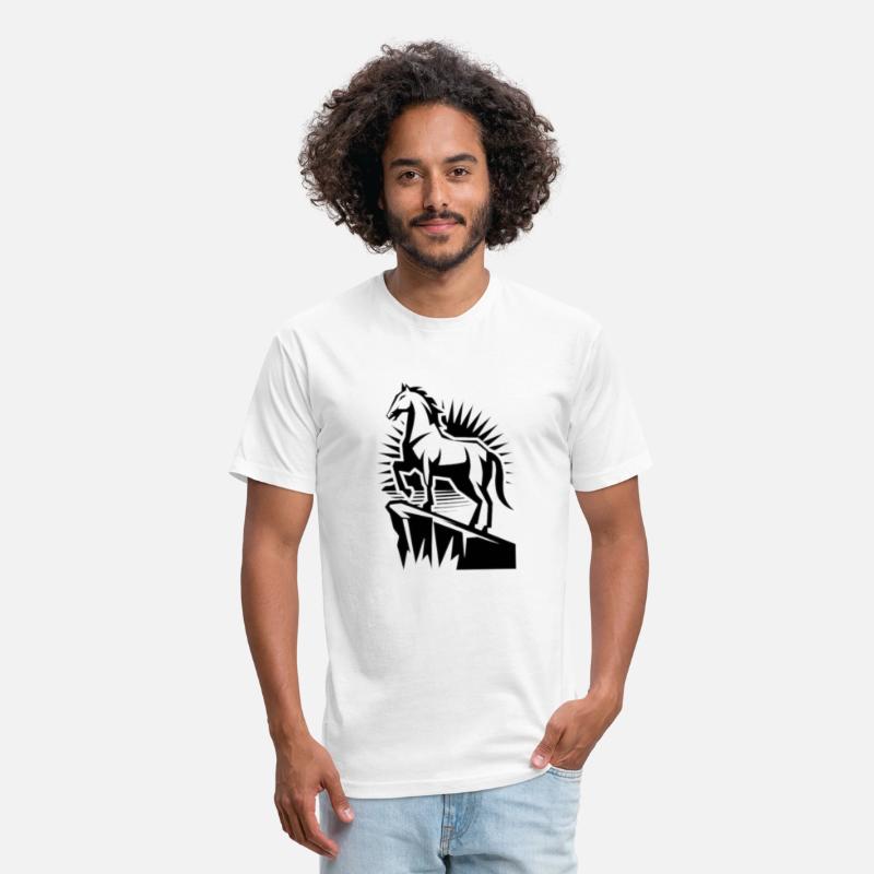 Stallion on the Cliff