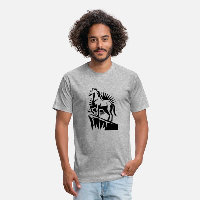 Stallion on the Cliff