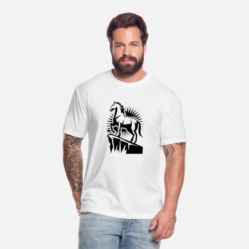Stallion on the Cliff