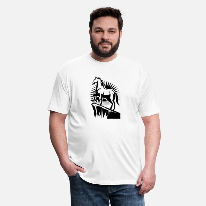 Stallion on the Cliff