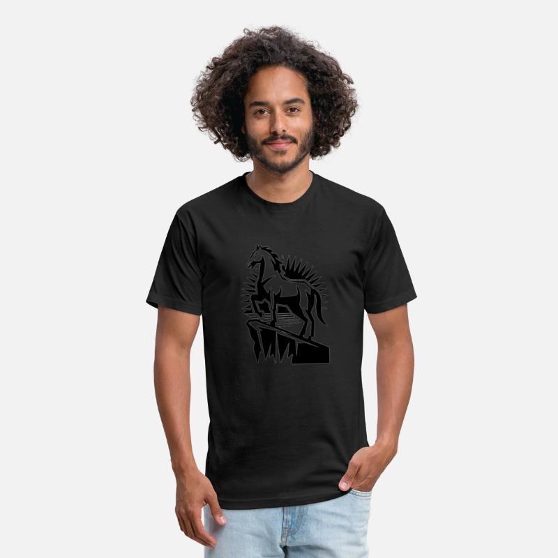 Stallion on the Cliff