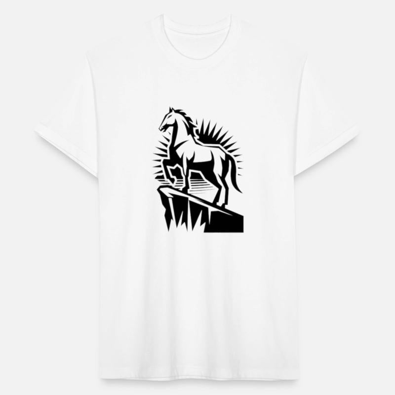 Stallion on the Cliff