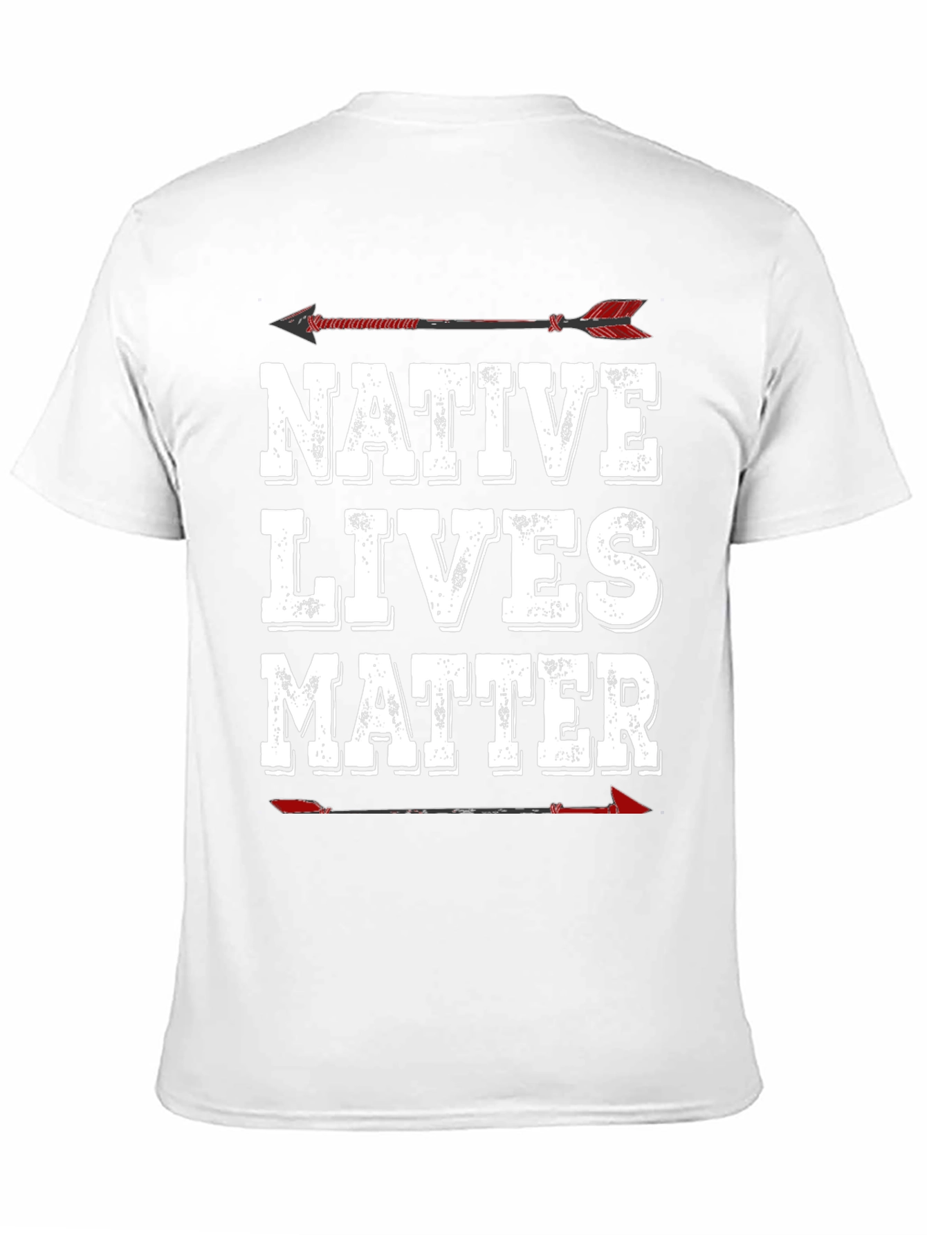 Native Lives Matter Graphic Tee - Arrow Design
