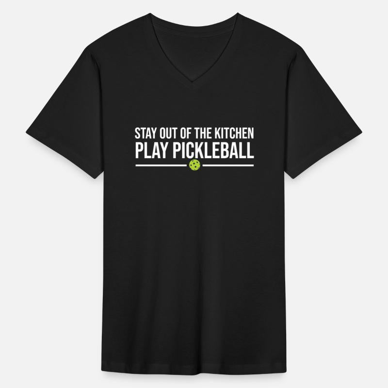 Stay Out Of The Kitchen Play Pickleball Shirt