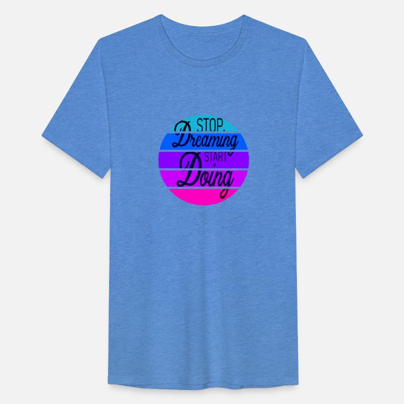 Stop Dreaming Start Doing Retro Sunrise
