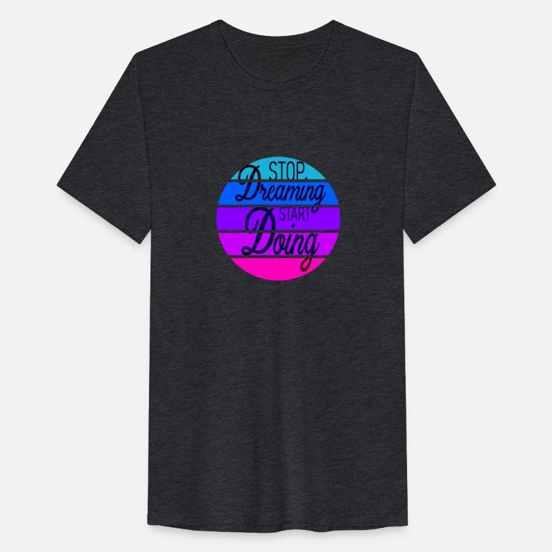 Stop Dreaming Start Doing Retro Sunrise