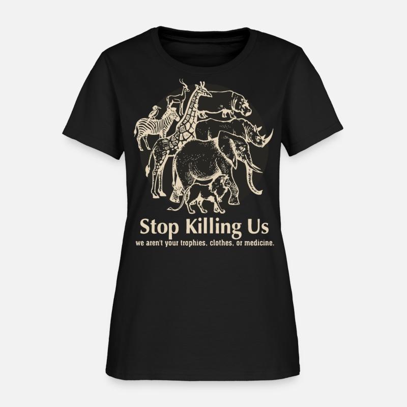 stop killing us we aren t your trophies hunt