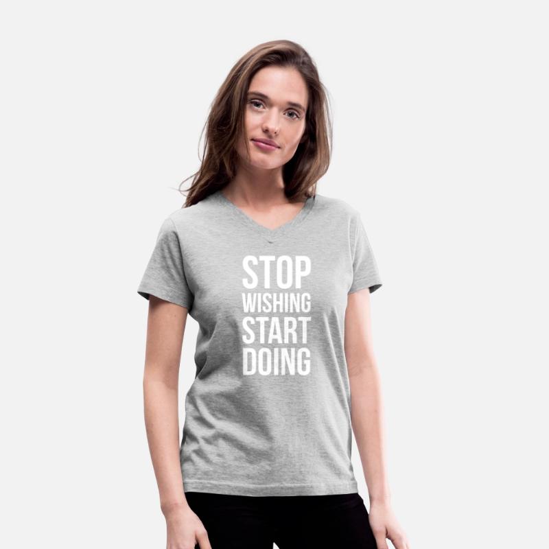 Stop wishing start doing