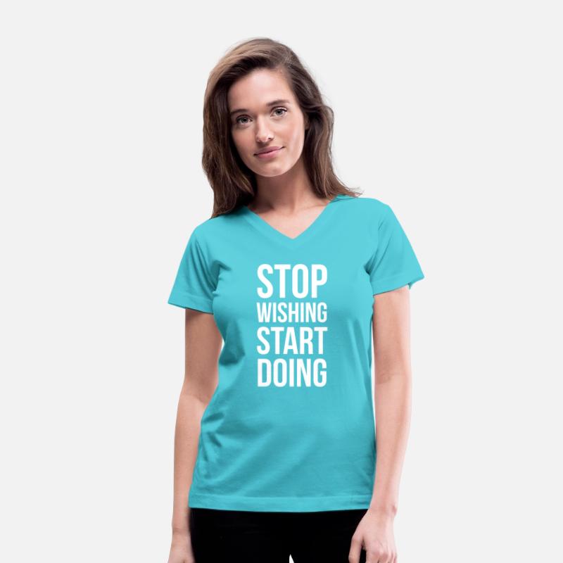 Stop wishing start doing