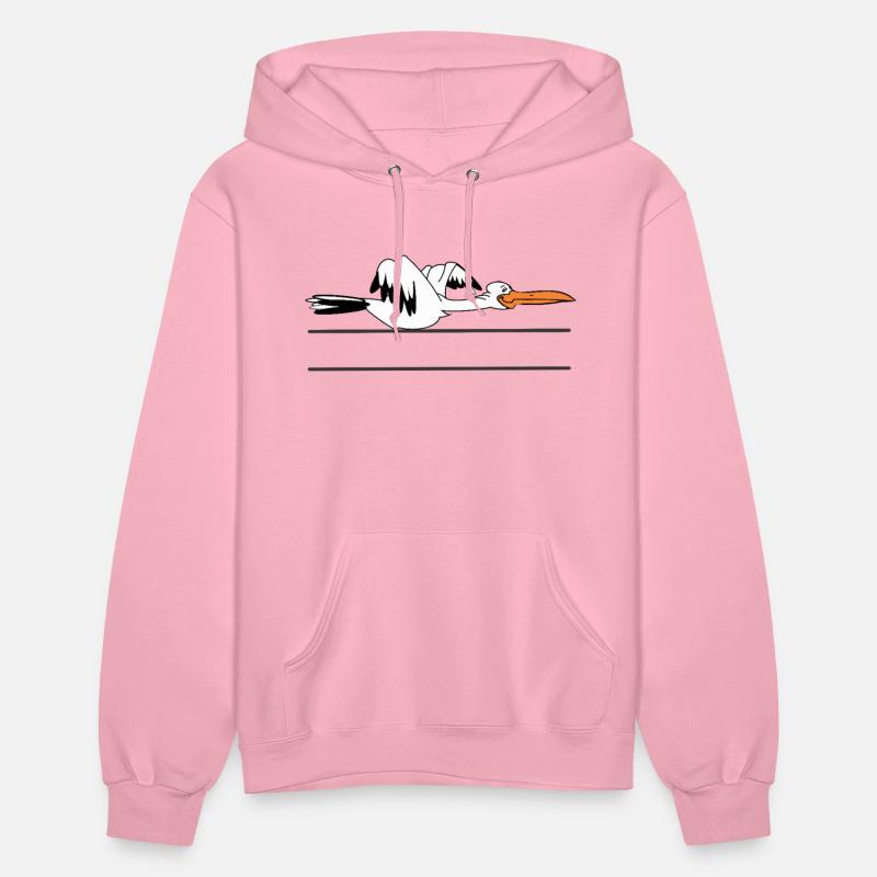 Stork with Banner – Add Your Own Text