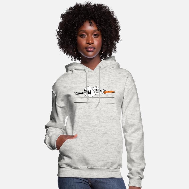Stork with Banner – Add Your Own Text
