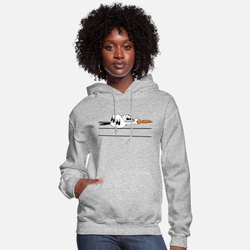 Stork with Banner – Add Your Own Text