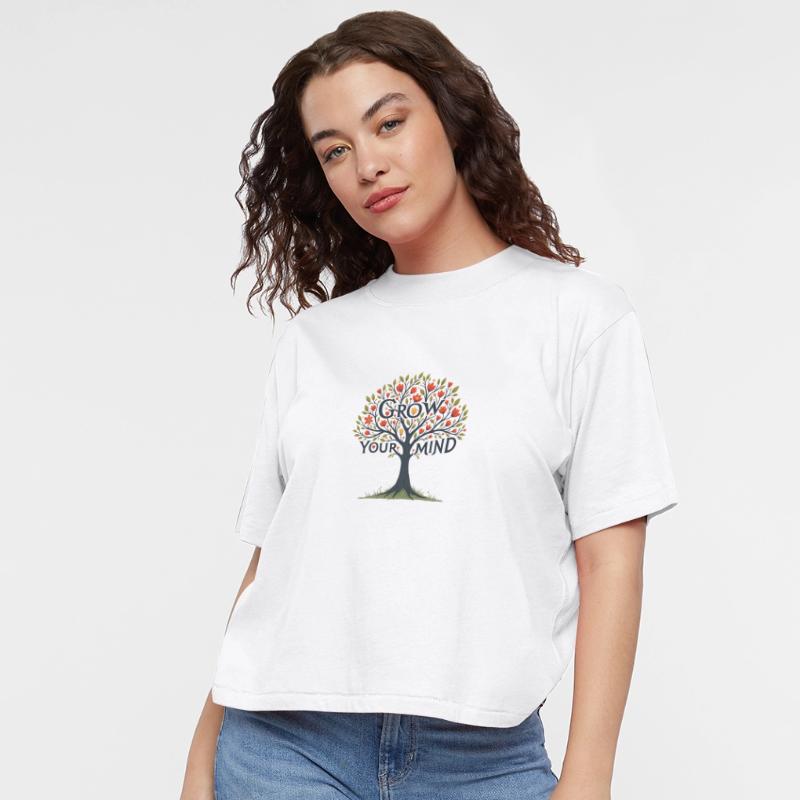 Stylized brain made of blooming flowers