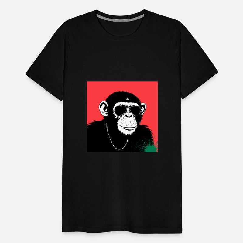 stylized chimpanzee
