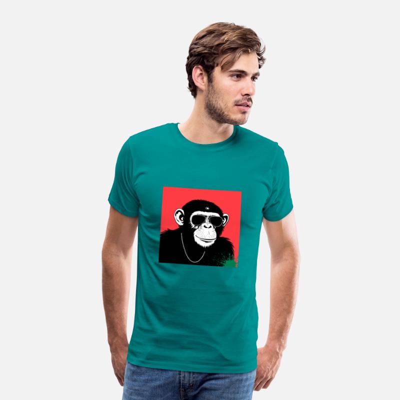 stylized chimpanzee