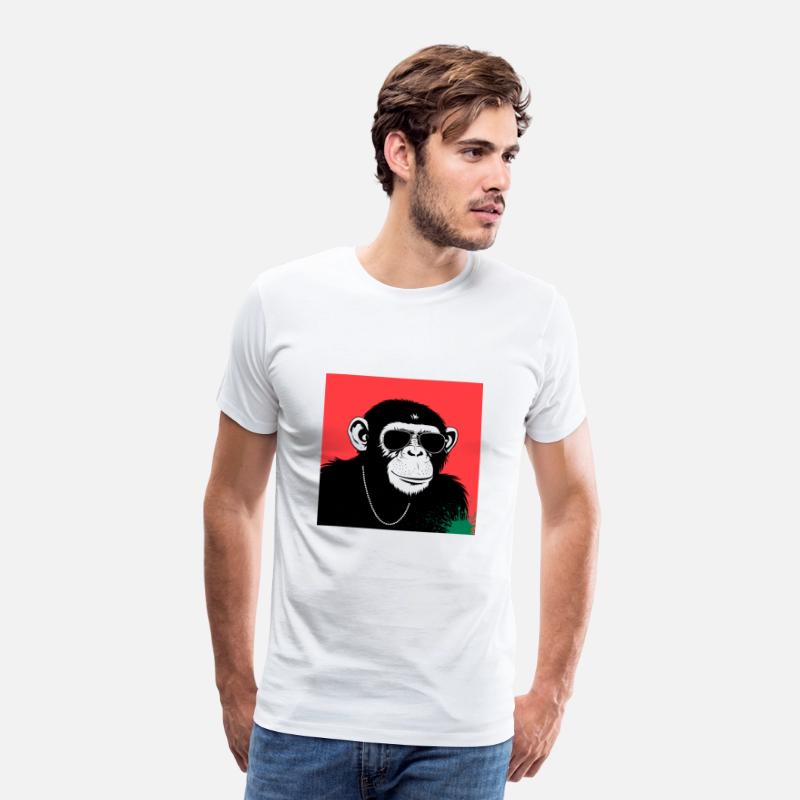 stylized chimpanzee