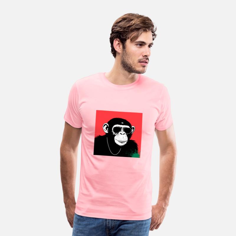 stylized chimpanzee