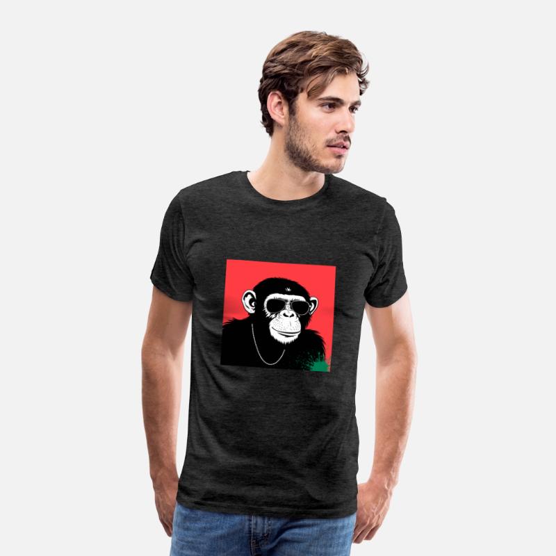 stylized chimpanzee