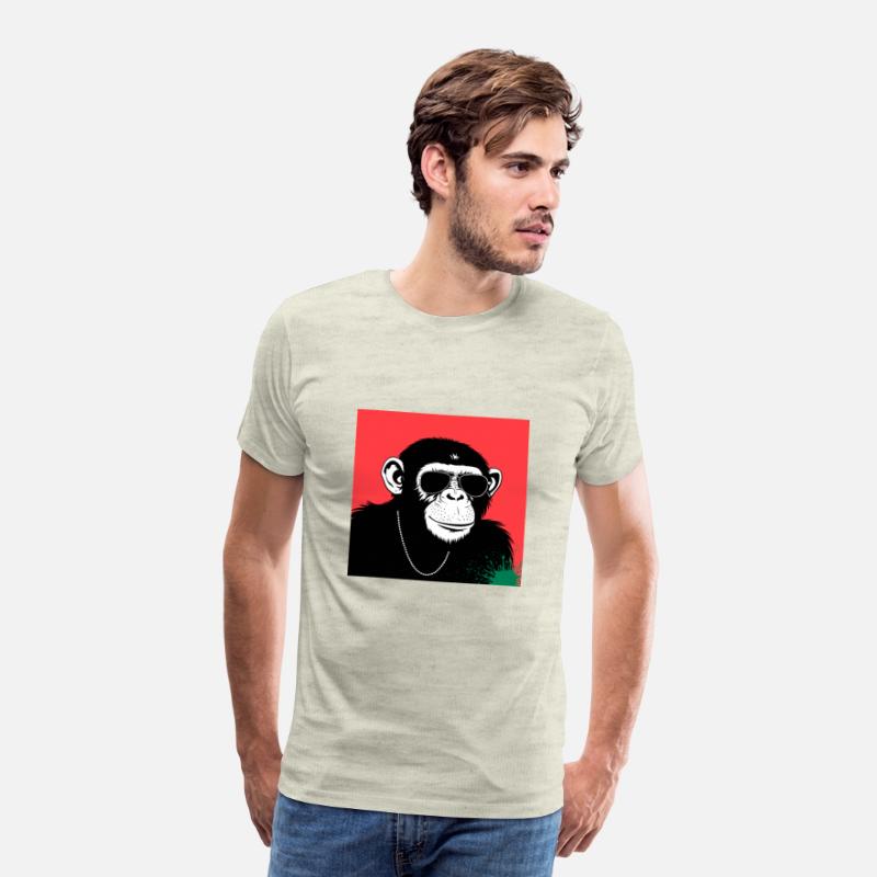 stylized chimpanzee