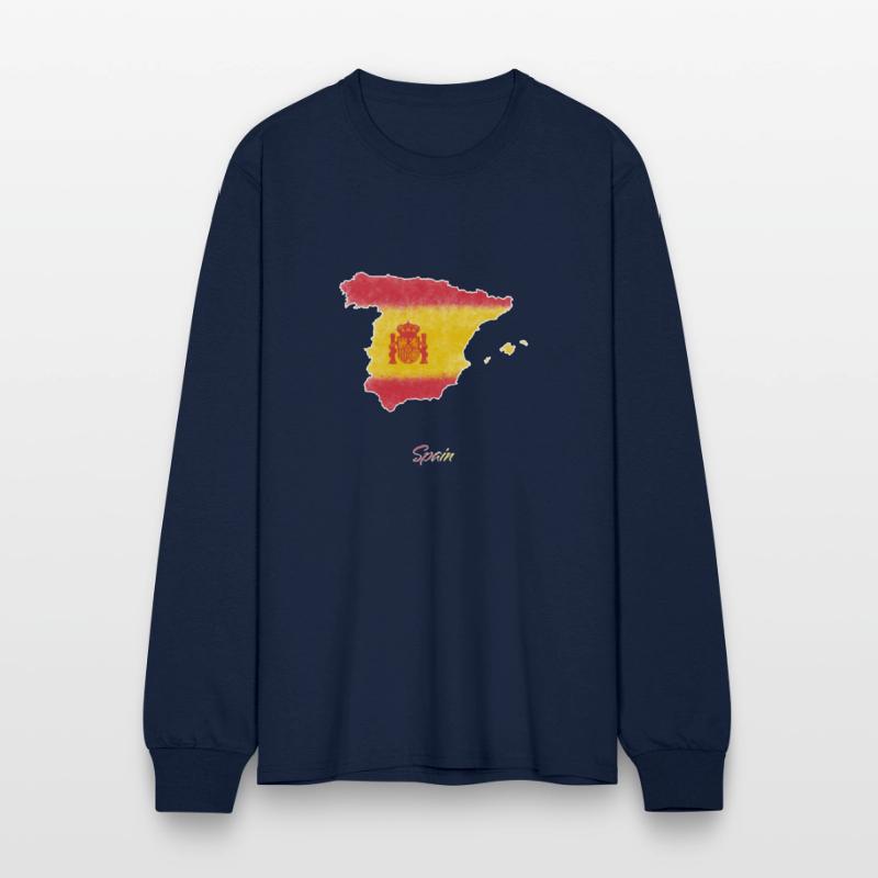 Stylized Spain Map