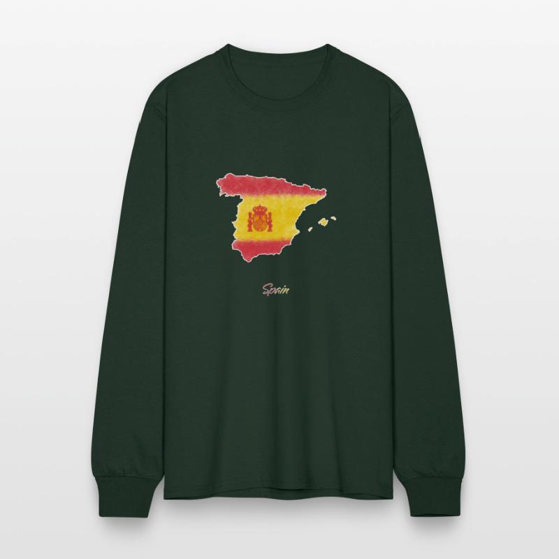 Stylized Spain Map