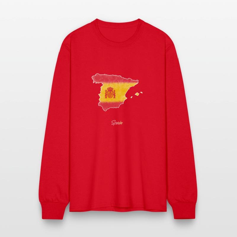 Stylized Spain Map