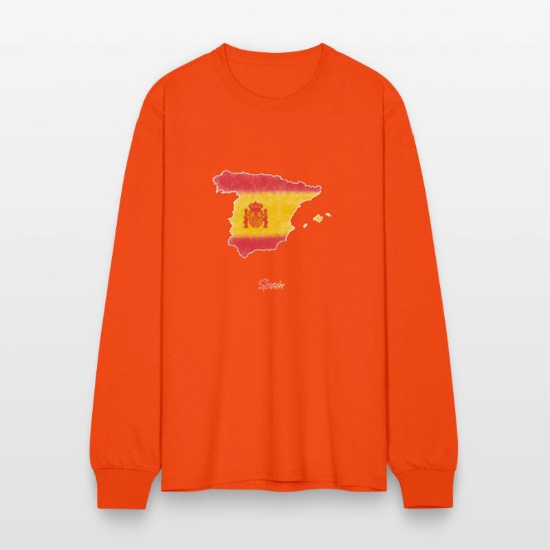 Stylized Spain Map