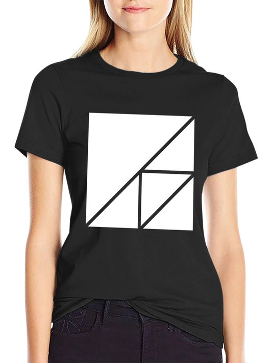 Geometric Design T-Shirt - Modern Minimalist Tee