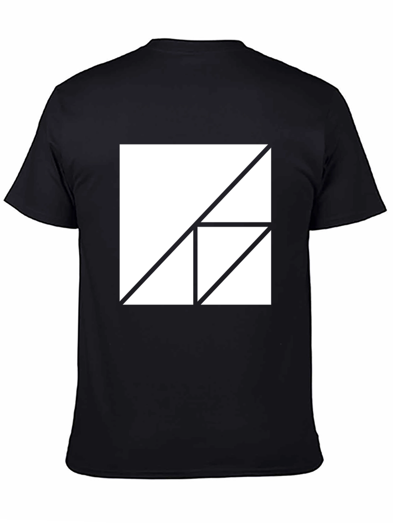 Geometric Design T-Shirt - Modern Minimalist Tee