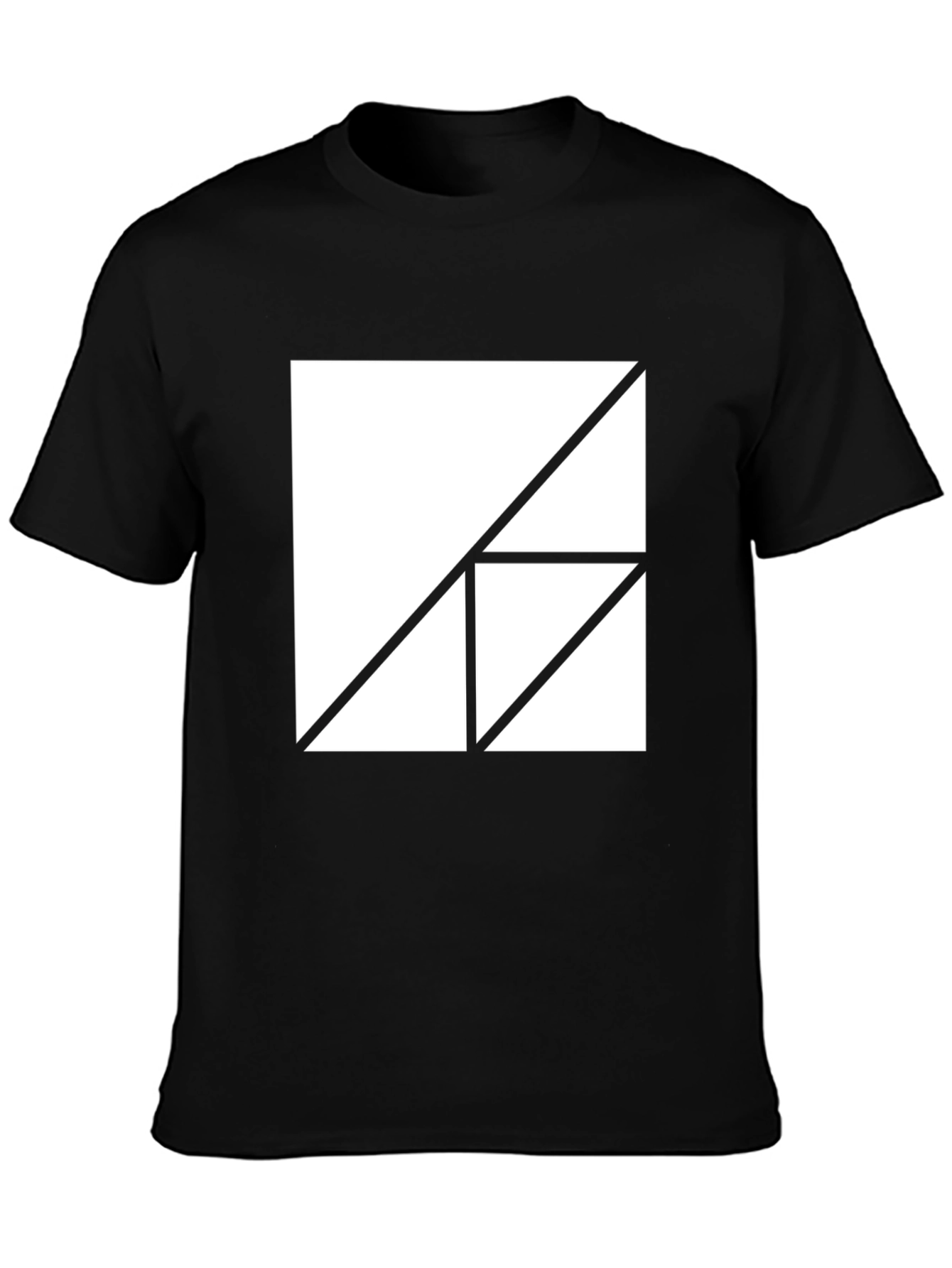 Geometric Design T-Shirt - Modern Minimalist Tee