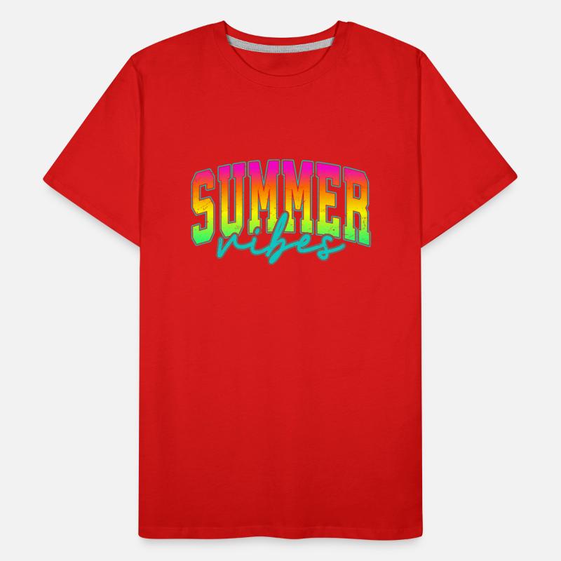 Summer Vibes Distressed Varsity