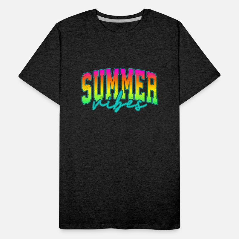 Summer Vibes Distressed Varsity