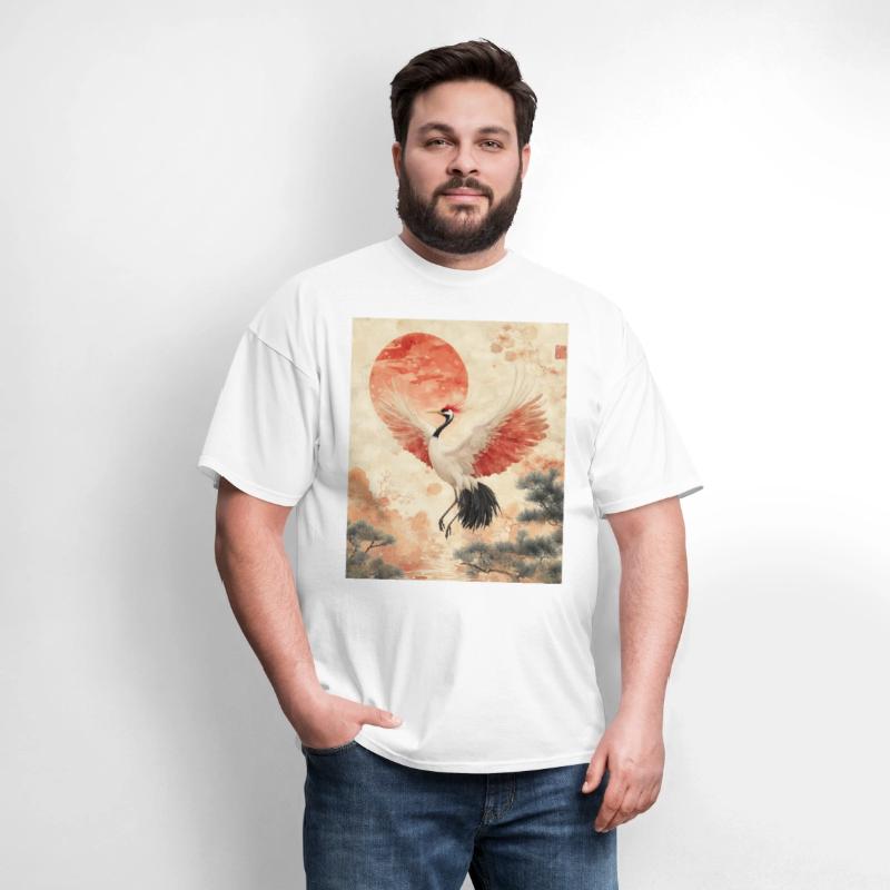 Sunrise and Crane Dance