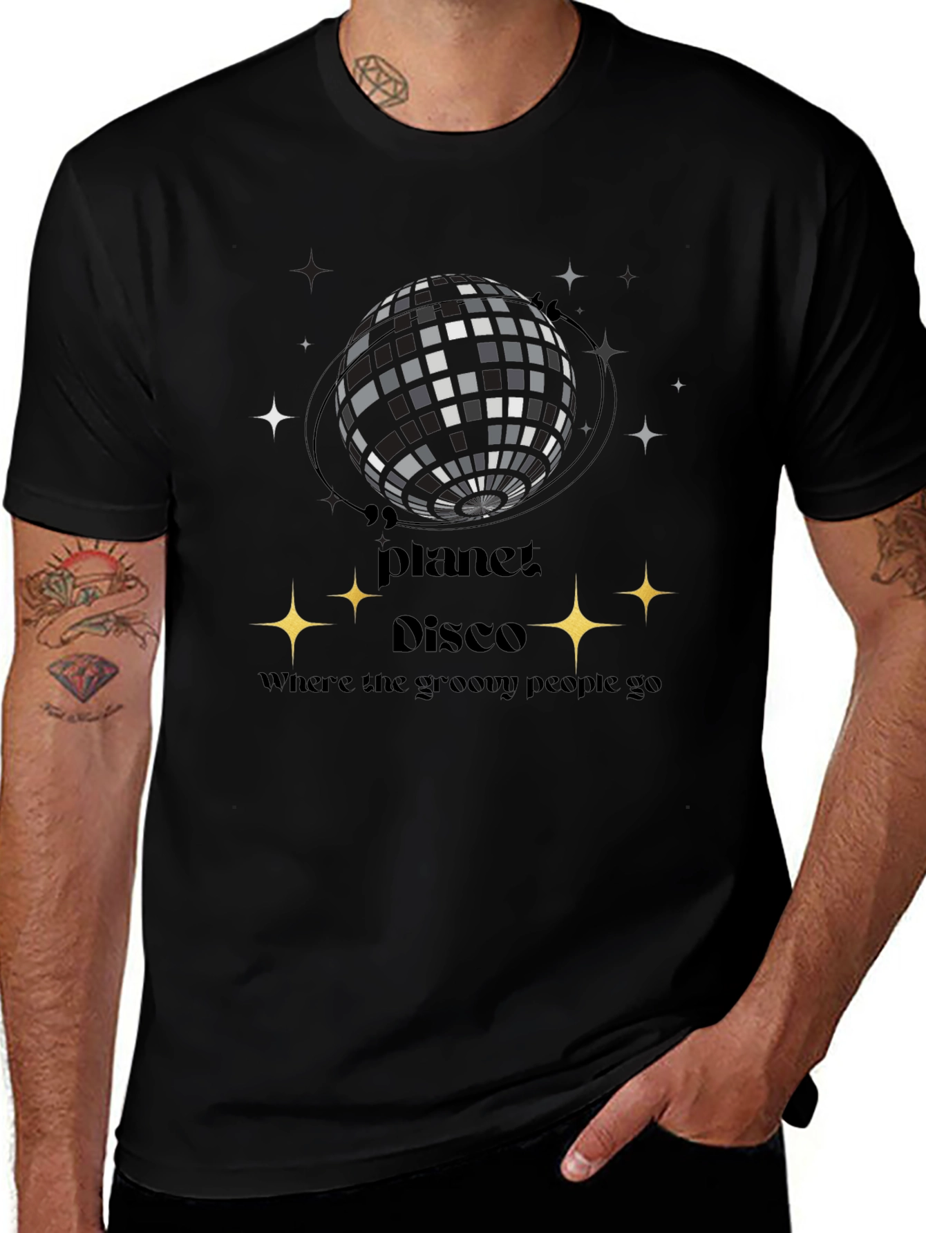 Planet Disco Graphic T-Shirt