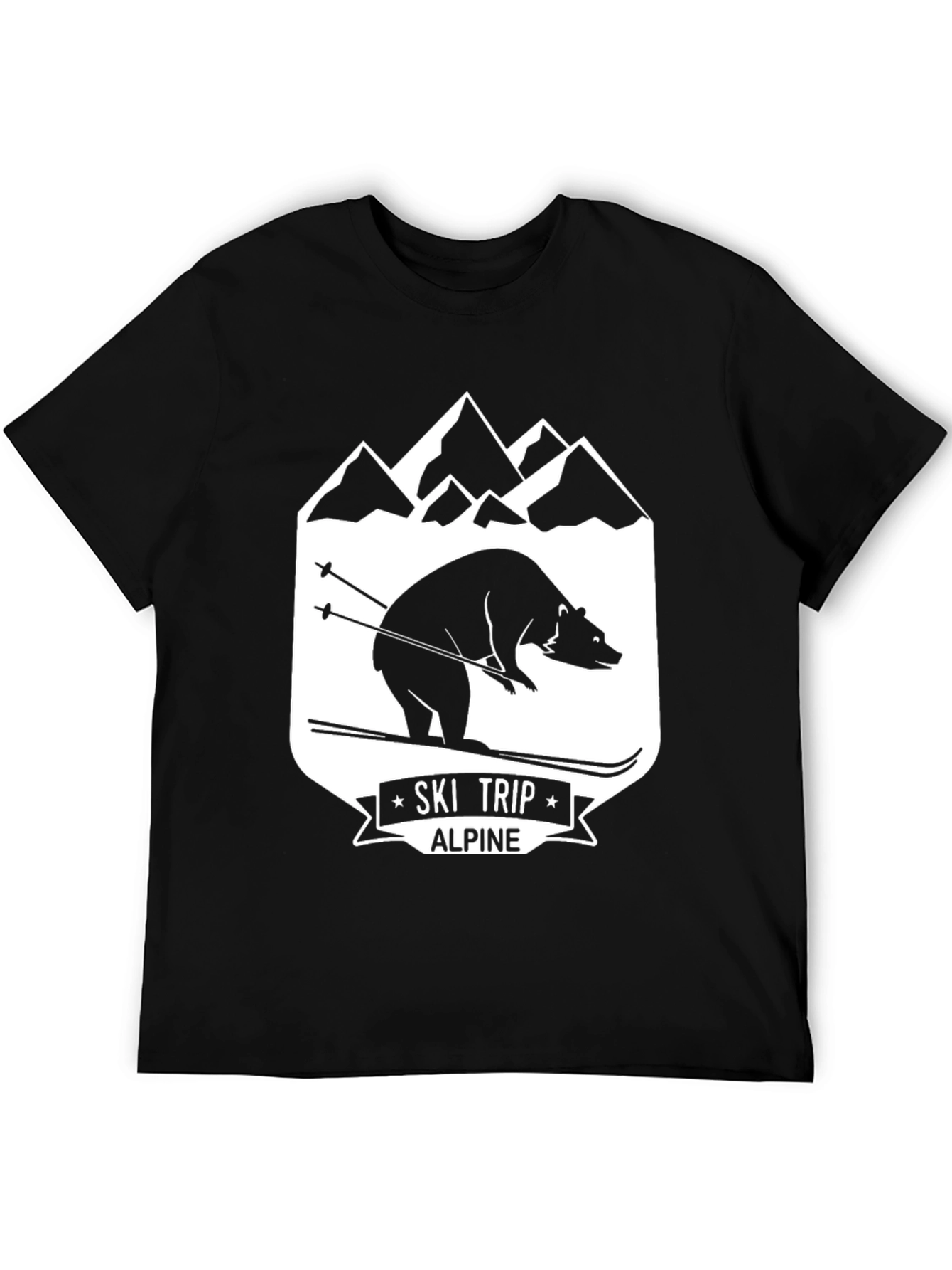 Ski Trip Alpine Bear T-Shirt