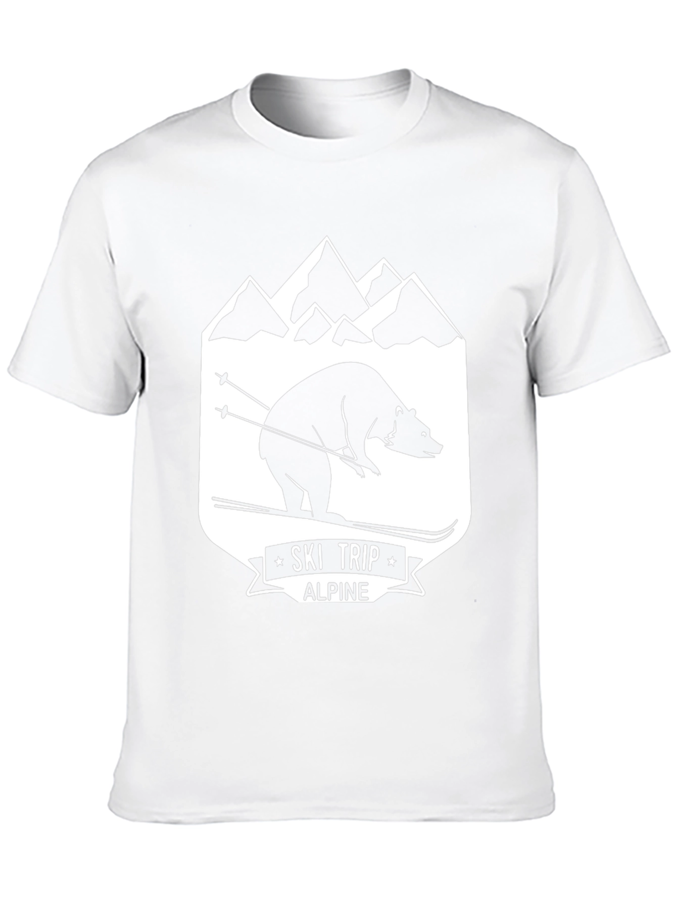 Ski Trip Alpine Bear T-Shirt