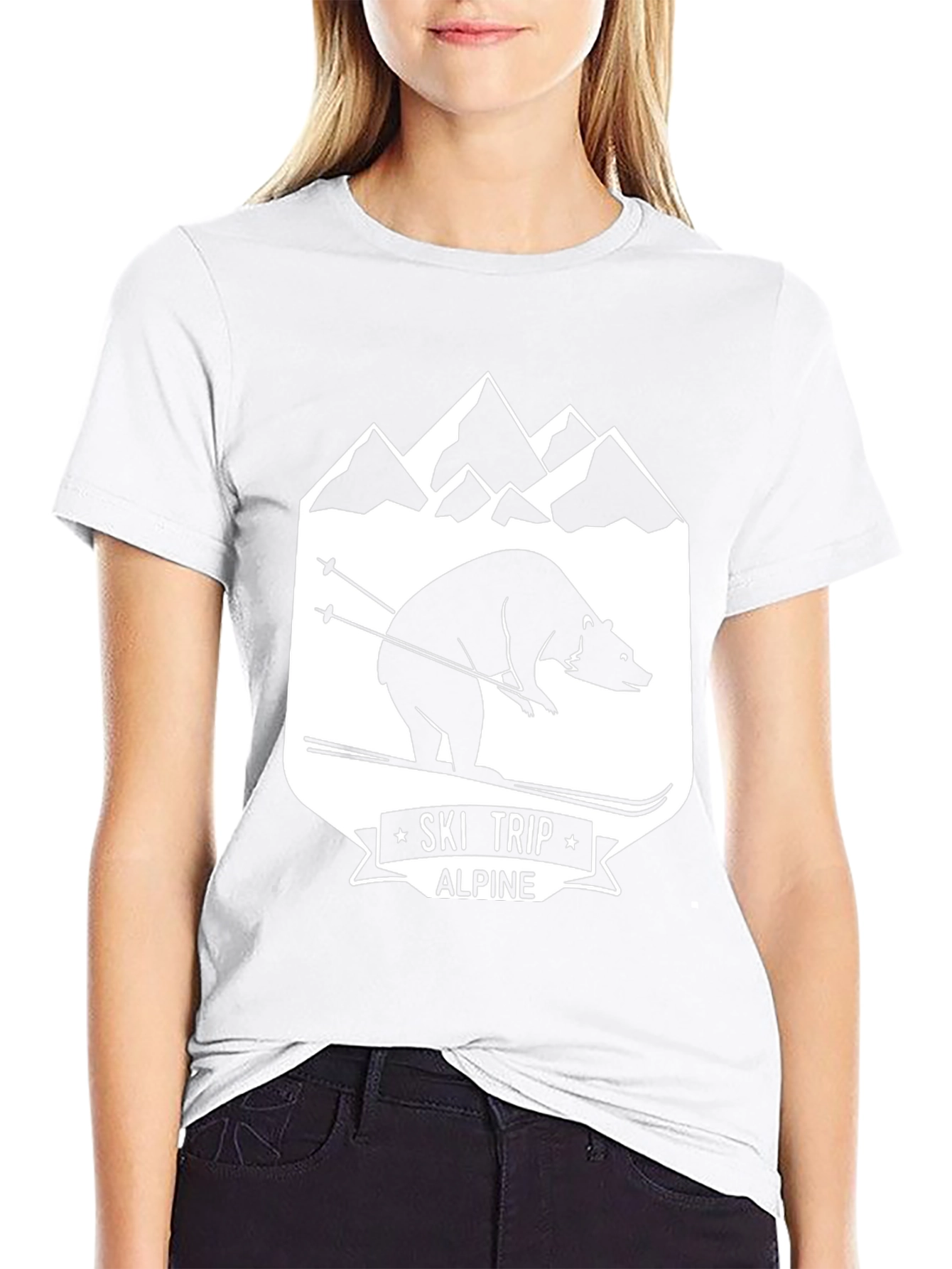 Ski Trip Alpine Bear T-Shirt