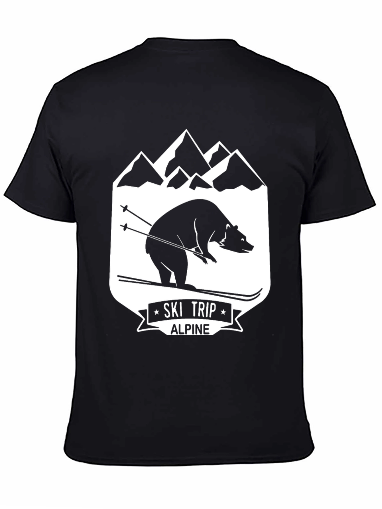 Ski Trip Alpine Bear T-Shirt