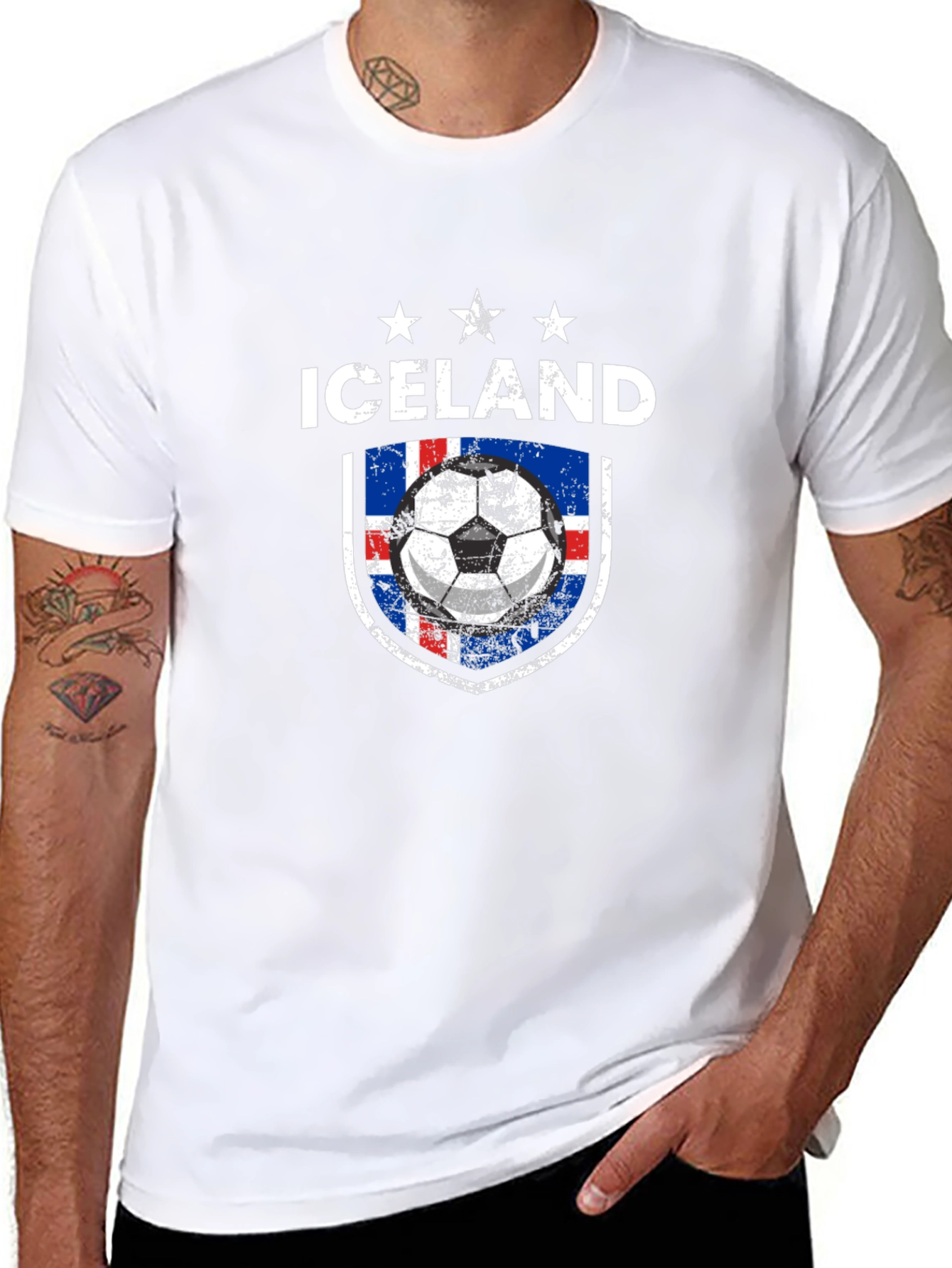 Iceland Soccer T-Shirt - Icelandic Pride Tee