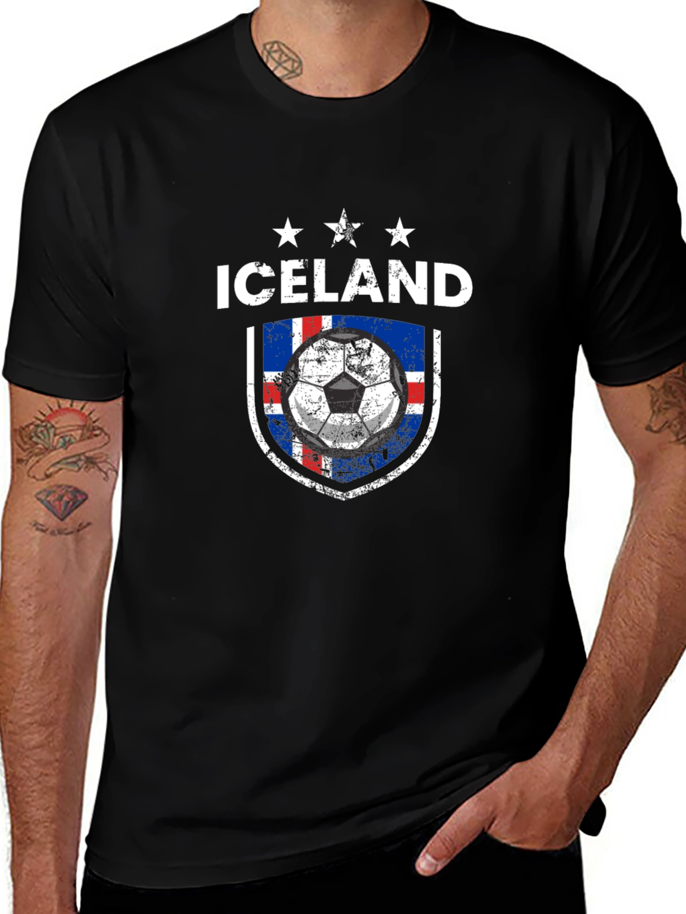 Iceland Soccer T-Shirt - Icelandic Pride Tee