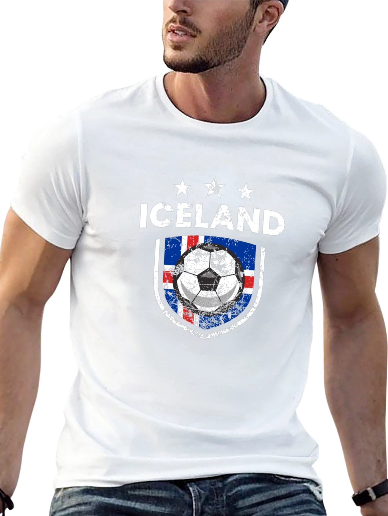 Iceland Soccer T-Shirt - Icelandic Pride Tee