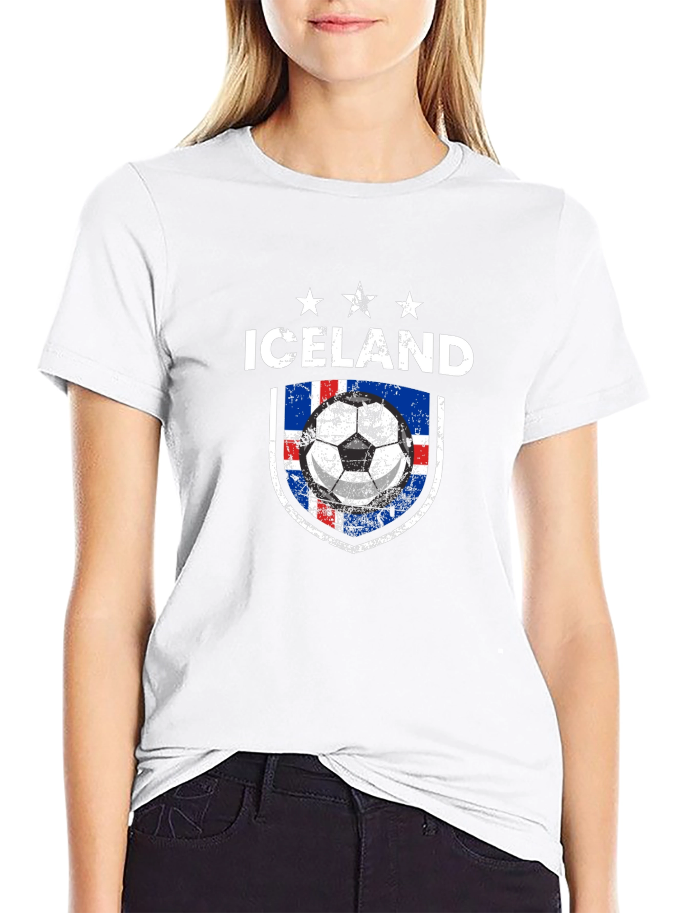 Iceland Soccer T-Shirt - Icelandic Pride Tee