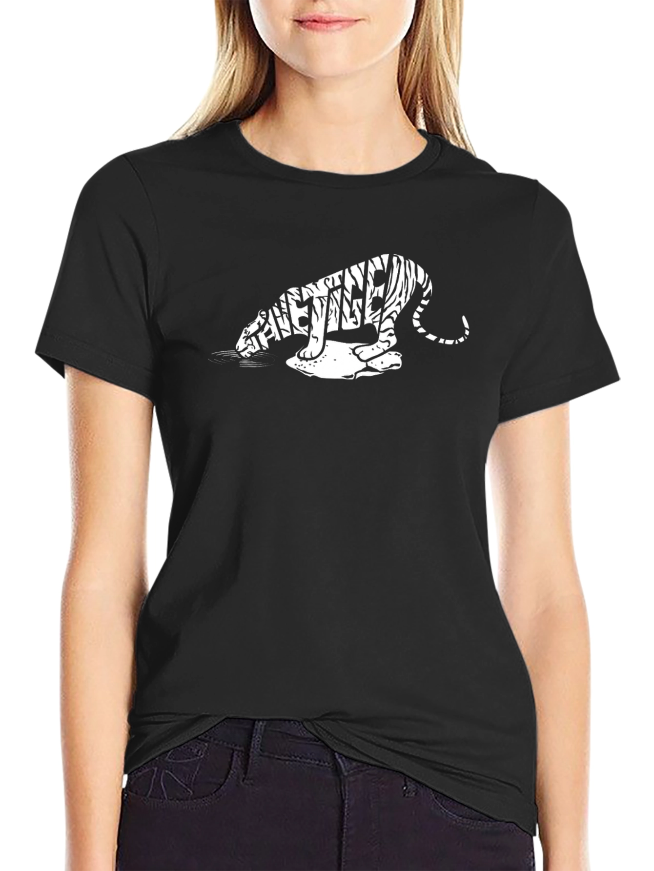 Tiger Tee: Graphic Print T-Shirt