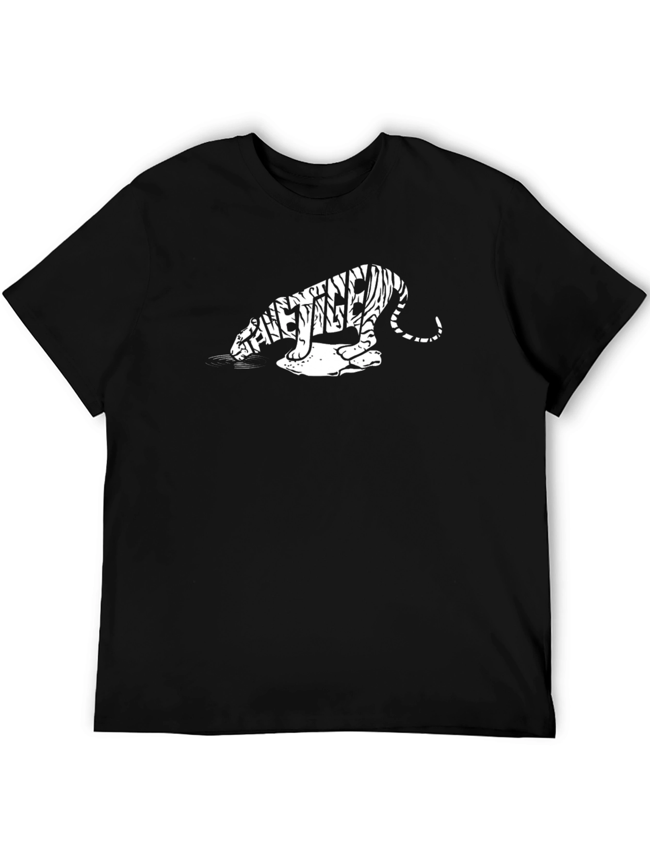 Tiger Tee: Graphic Print T-Shirt